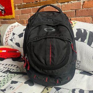 2000s y2k Oakley MP3 Player pocket Backpack Book Bag